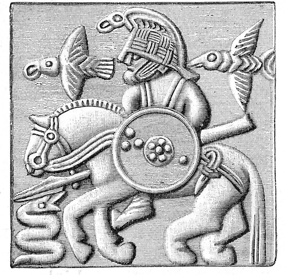Odin auf Sleipnir