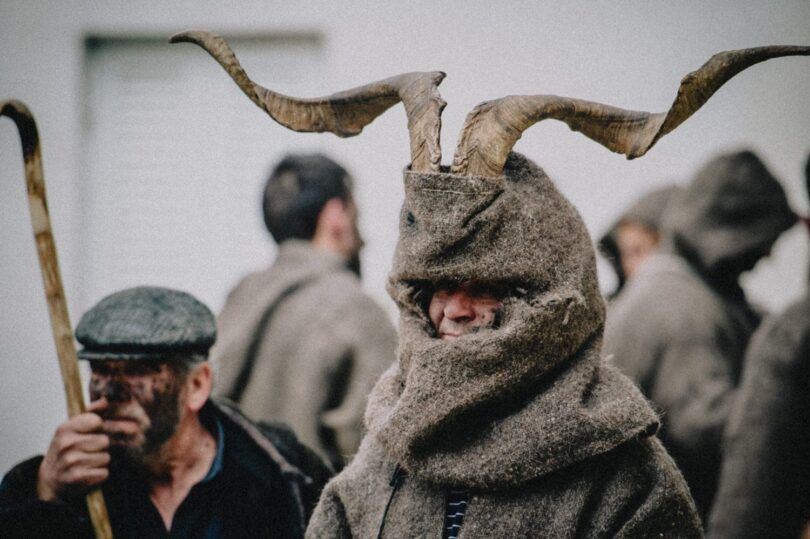 Perchtenlauf in Griechenland